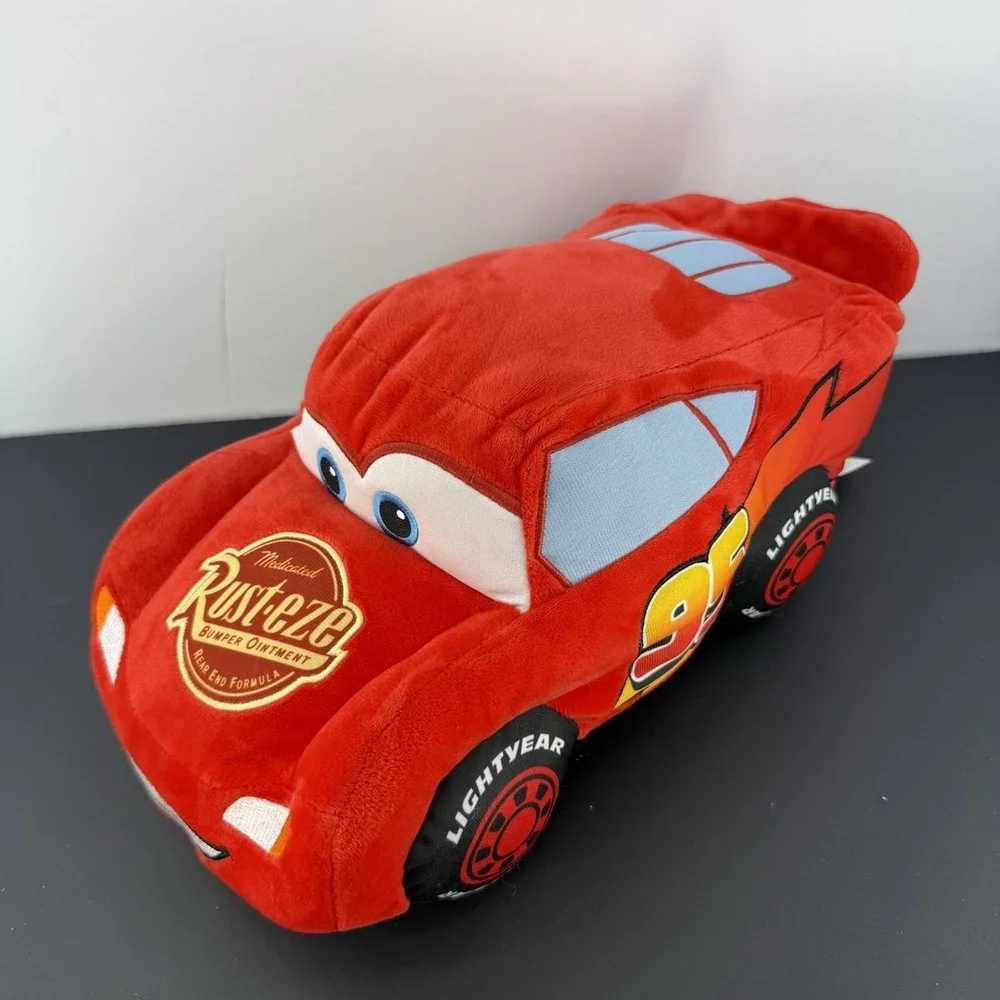 Disney Signature Collection Lightening McQueen Clubhouse Plush Stuffed Animal